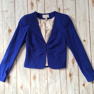 H&M crop blazer